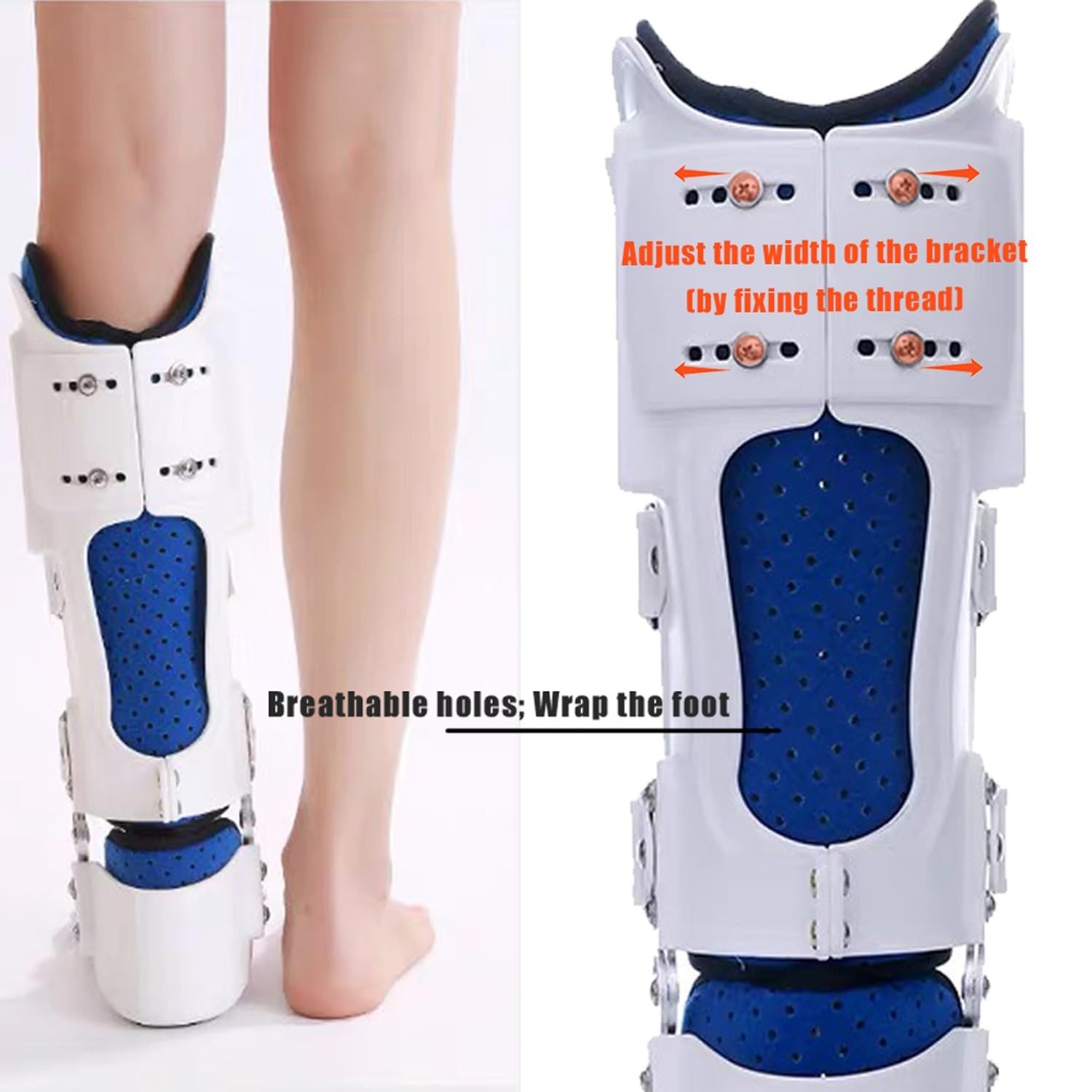 Walking Boot – Orthopedic Walker Cast for Broken Toe Injuries, Sprained Ankle…