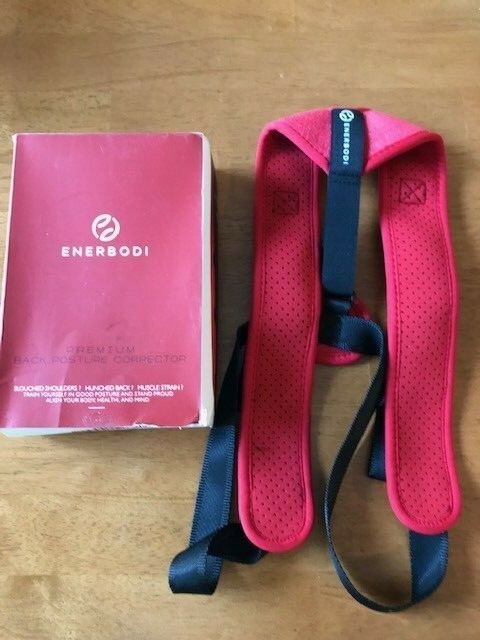 Enerbodi Unisex Premium Back Posture Corrector #CK-JZD-24 Adjustable NWT