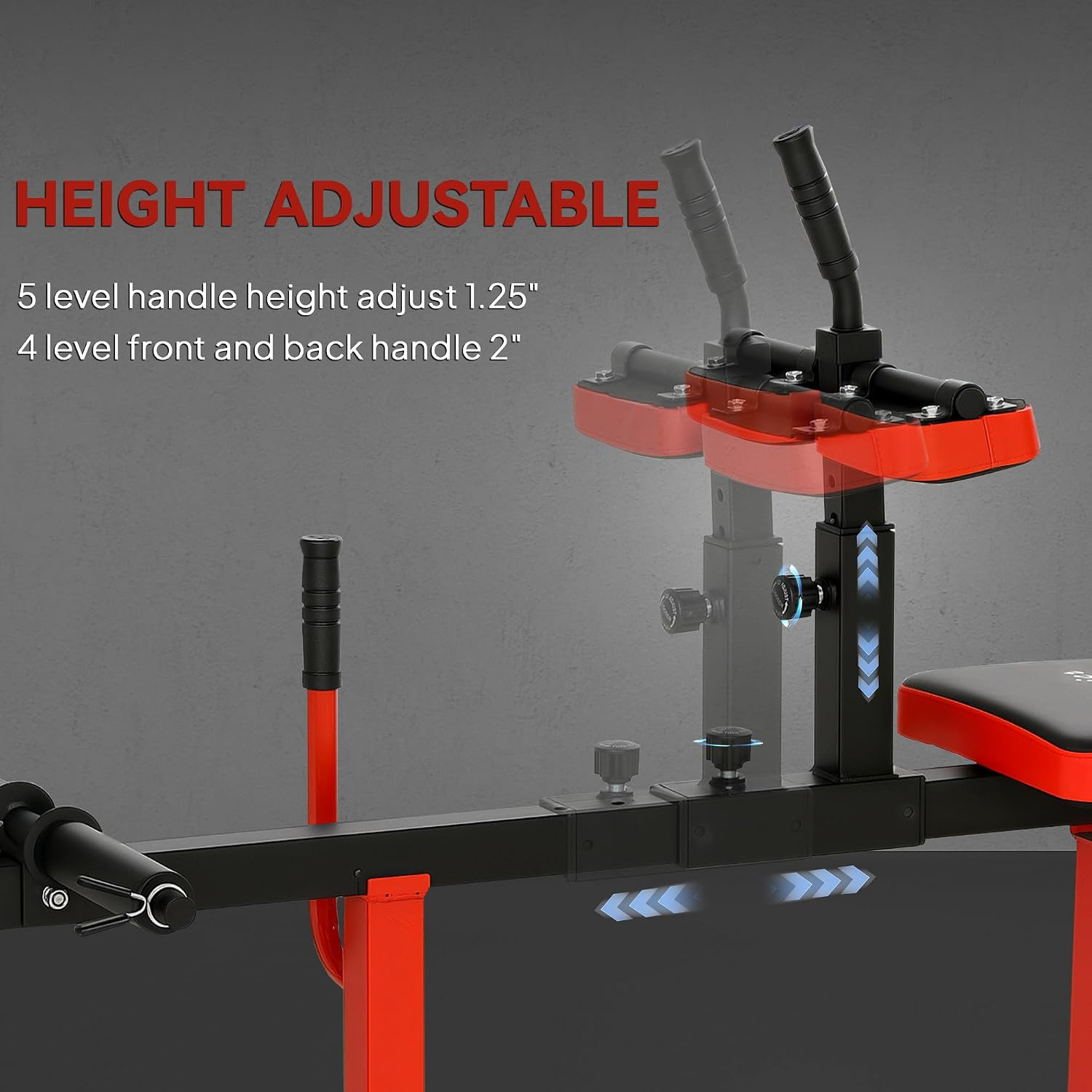 Soozier Seated Calf Raise Machine, Adjustable Calf Machine Leg Extension, for Ho