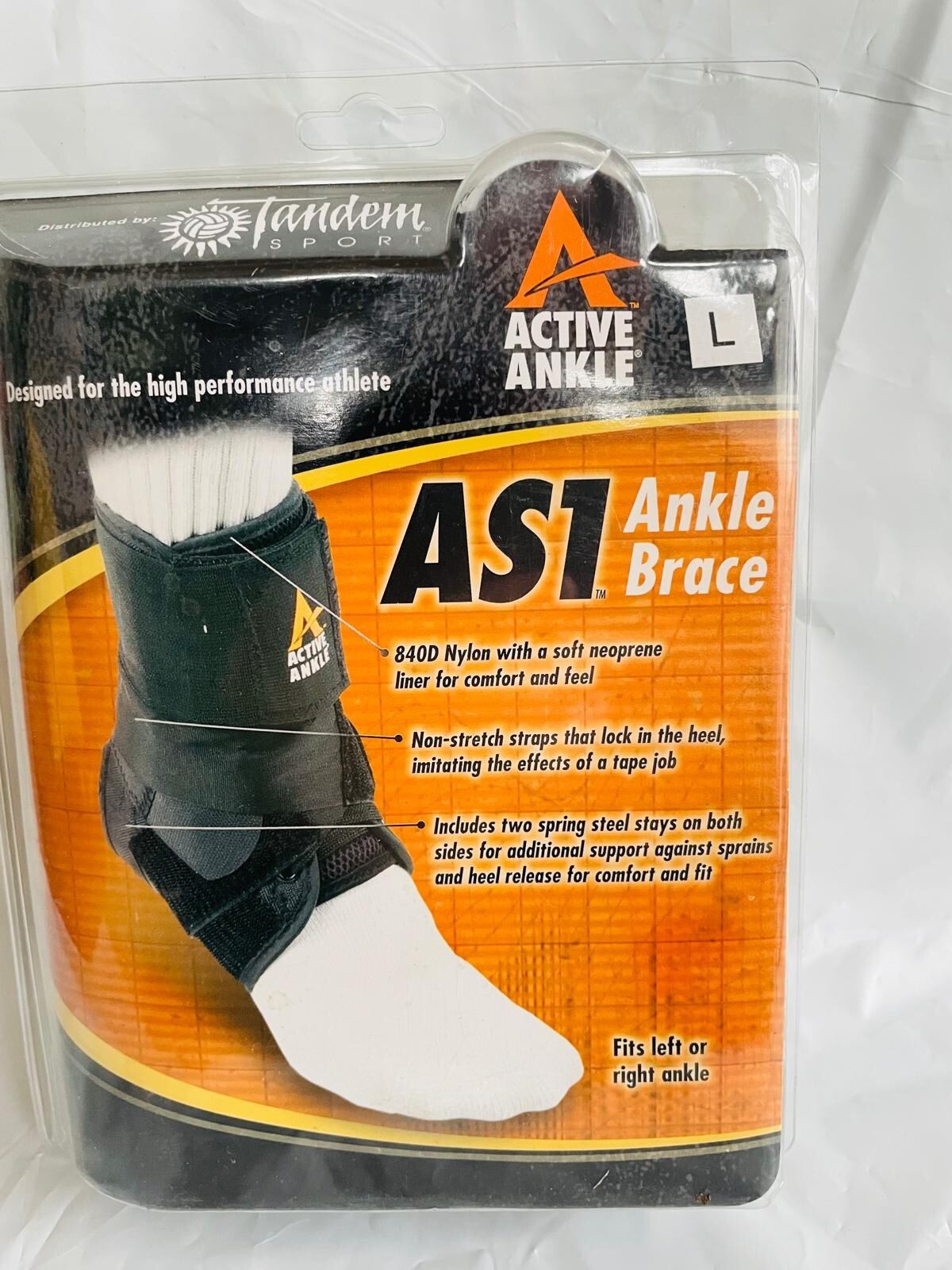 Active Ankle AS1 ankle support NEW / UNUSED Available Women Size 7-8 / 10-11