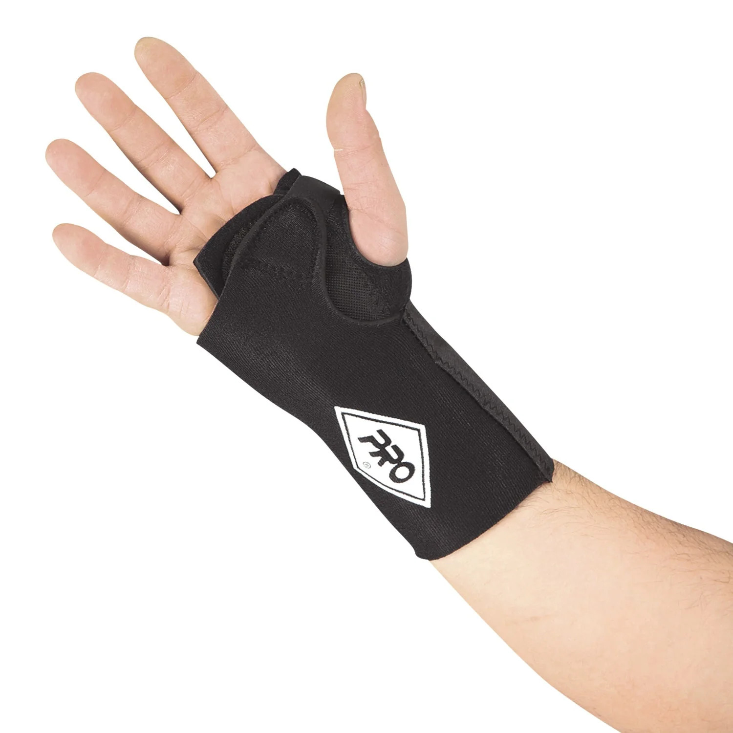 Pro Orthopedic Neoprene Carpal Tunnel Wrist Support – Black, RH S