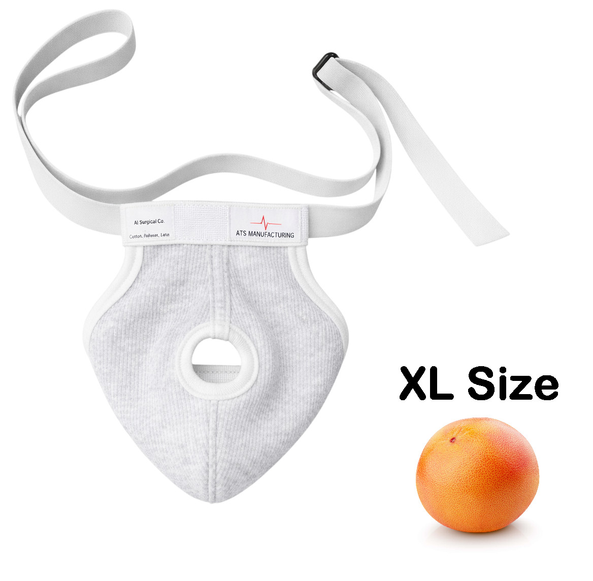 Scrotal Suspensory Support – Adjustable Elastic Waist Band, Stability Protection