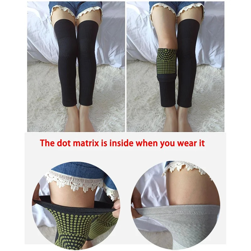 1 Pair Self Heating Knee Pads Knee Warm For Men And Women With Knee Joint Pain