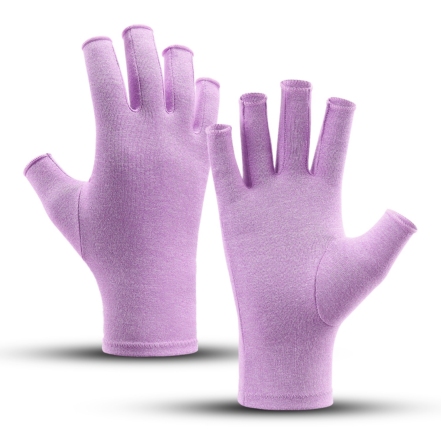 Arthritis Compression Gloves Fingerless Hand Pain Relief & Carpal Tunnel Support