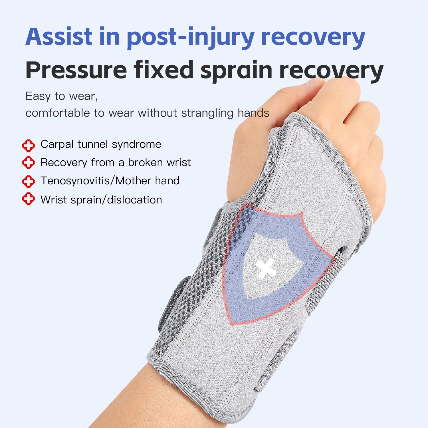 Adjustable Thumb Support Wrist Guard Finger Joint Tendon Protection Strap Brace