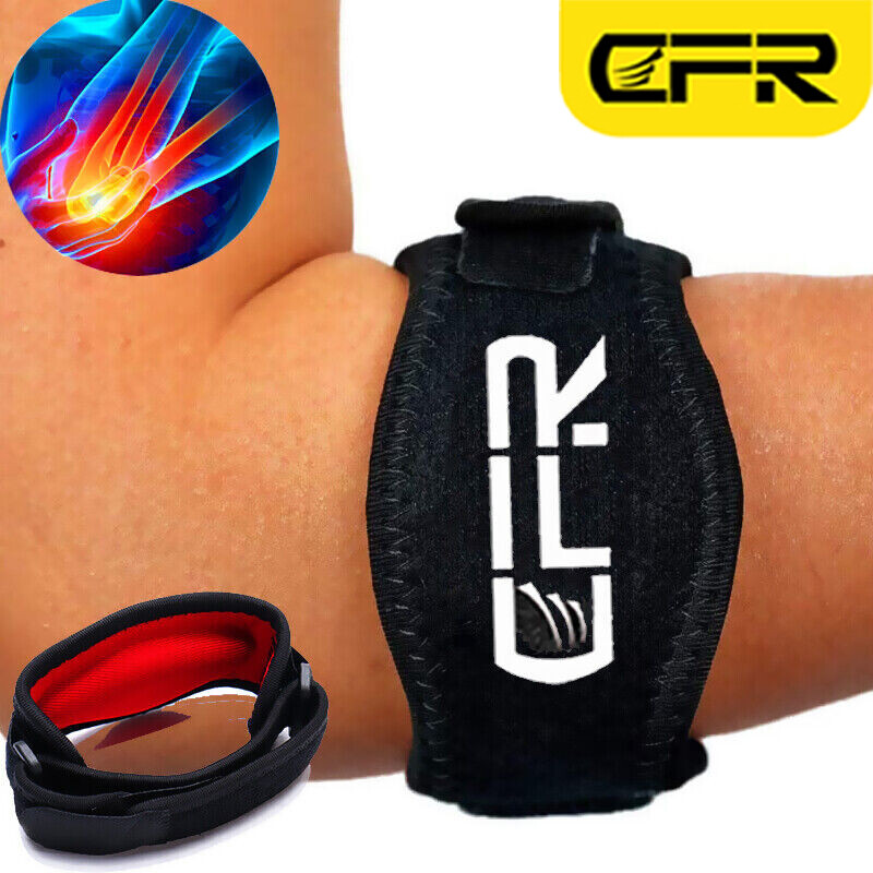Tennis Elbow Brace Strap Tendonitis Golfers Band Golf Pain Relief Pad Support US