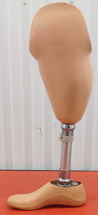 Otto Bock Artificial Leg Prosthetic Below Knee Right Single Axis Foot Size 23