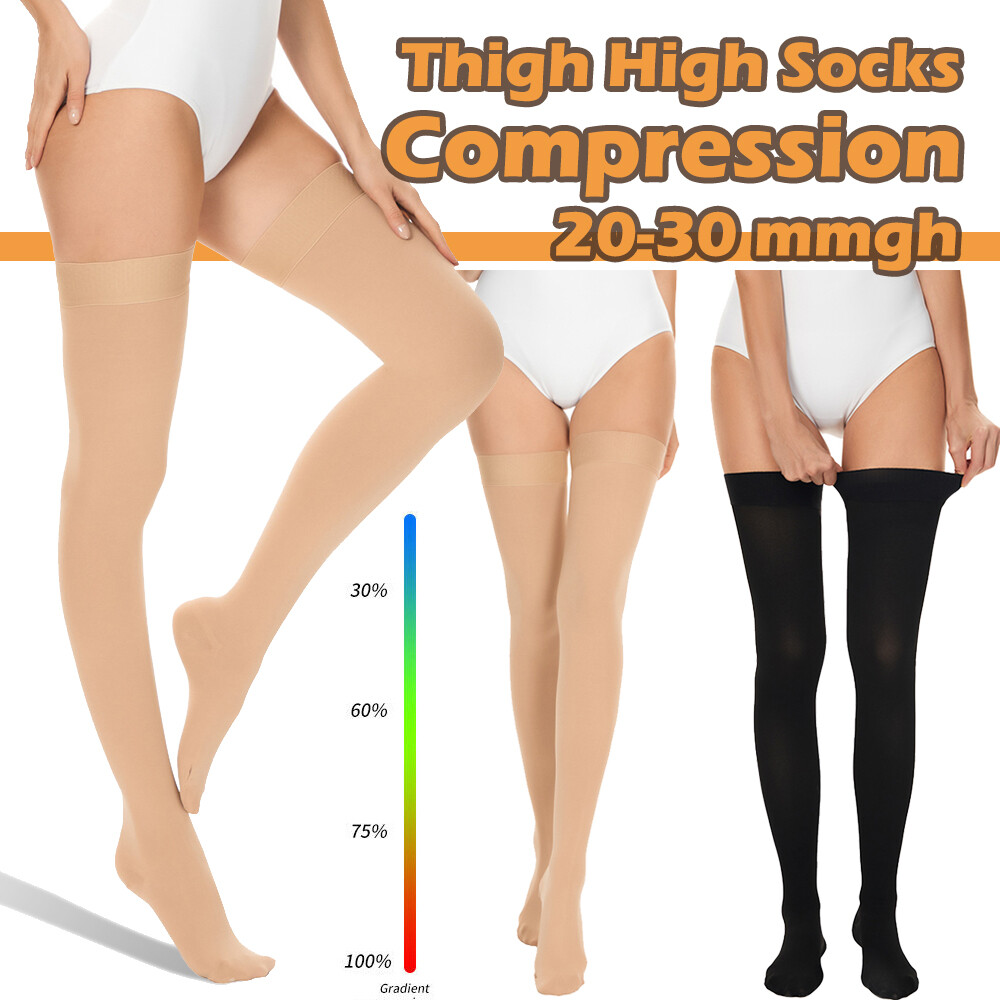 De Muslo Medias Calcetines De Compresion 20-30 Mmhg Para Hombres Y Mujeres Best