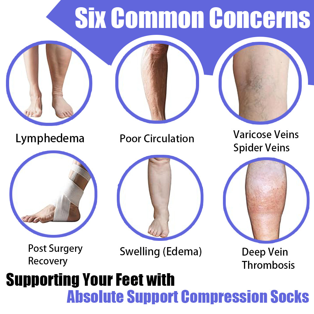 Tight Stocking Gradient Compression Support Pantyhose for Varicose Veins US