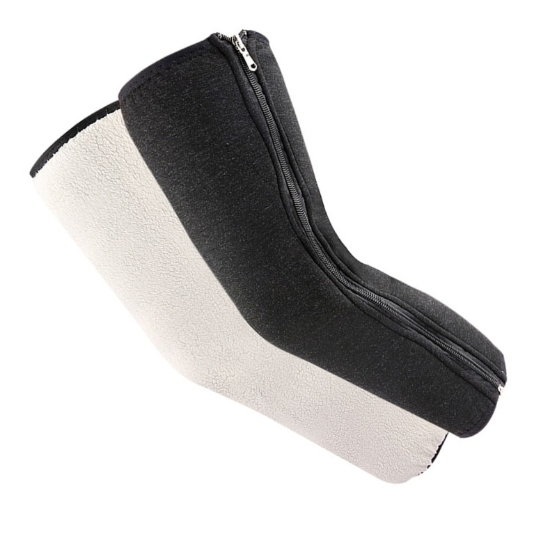 Fleece Lining Knee Warmer Thicken Fleece Lined Knee Sleeve Knee Heating Pad