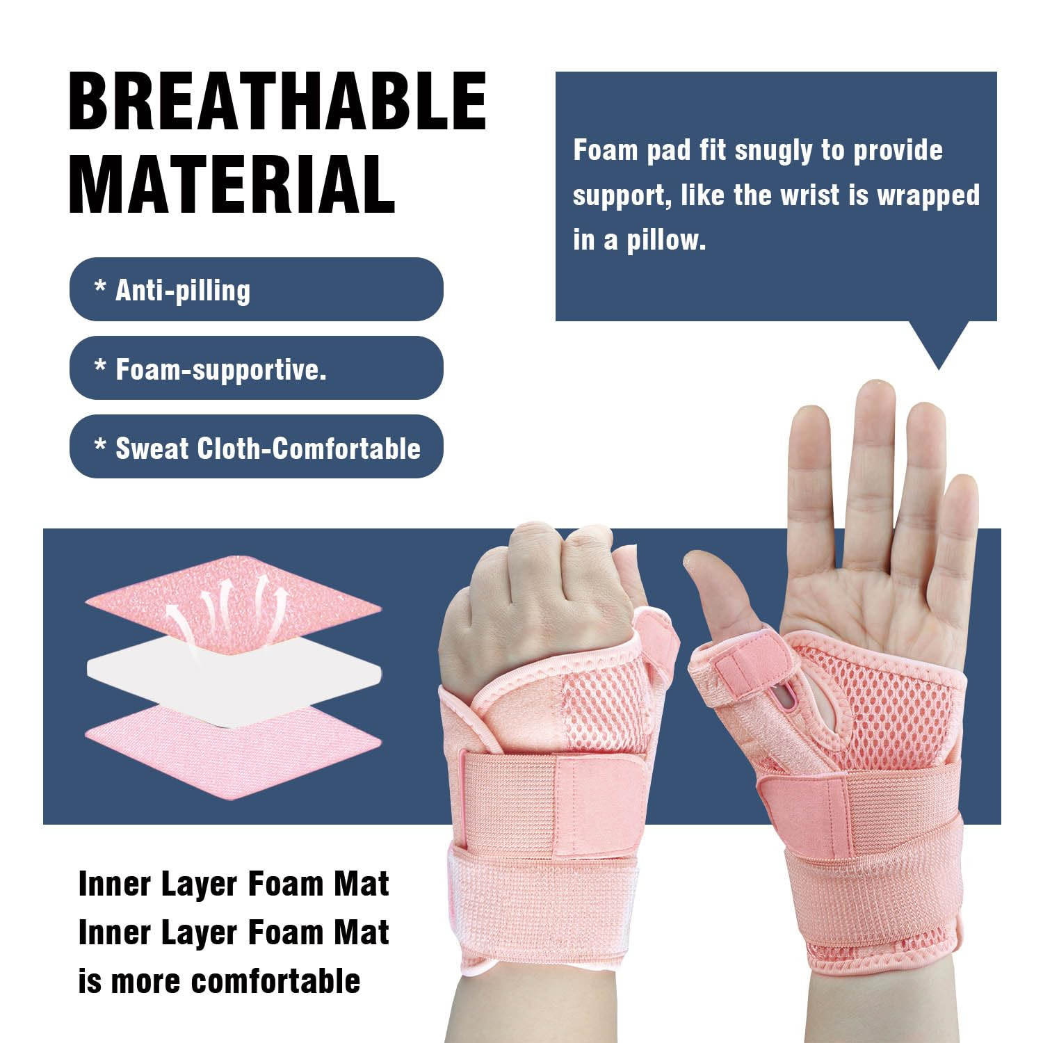 Thumb Brace, Thumb Spica Splint for Right Hand or Left Hand for Arthritis Pai…