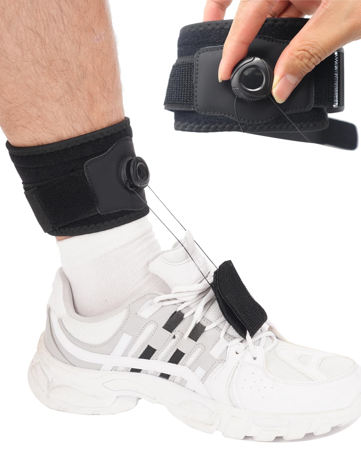 DouHeal AFO Foot Drop Brace, Improve Walking Gait, Effective Relieve Pain, Ad…