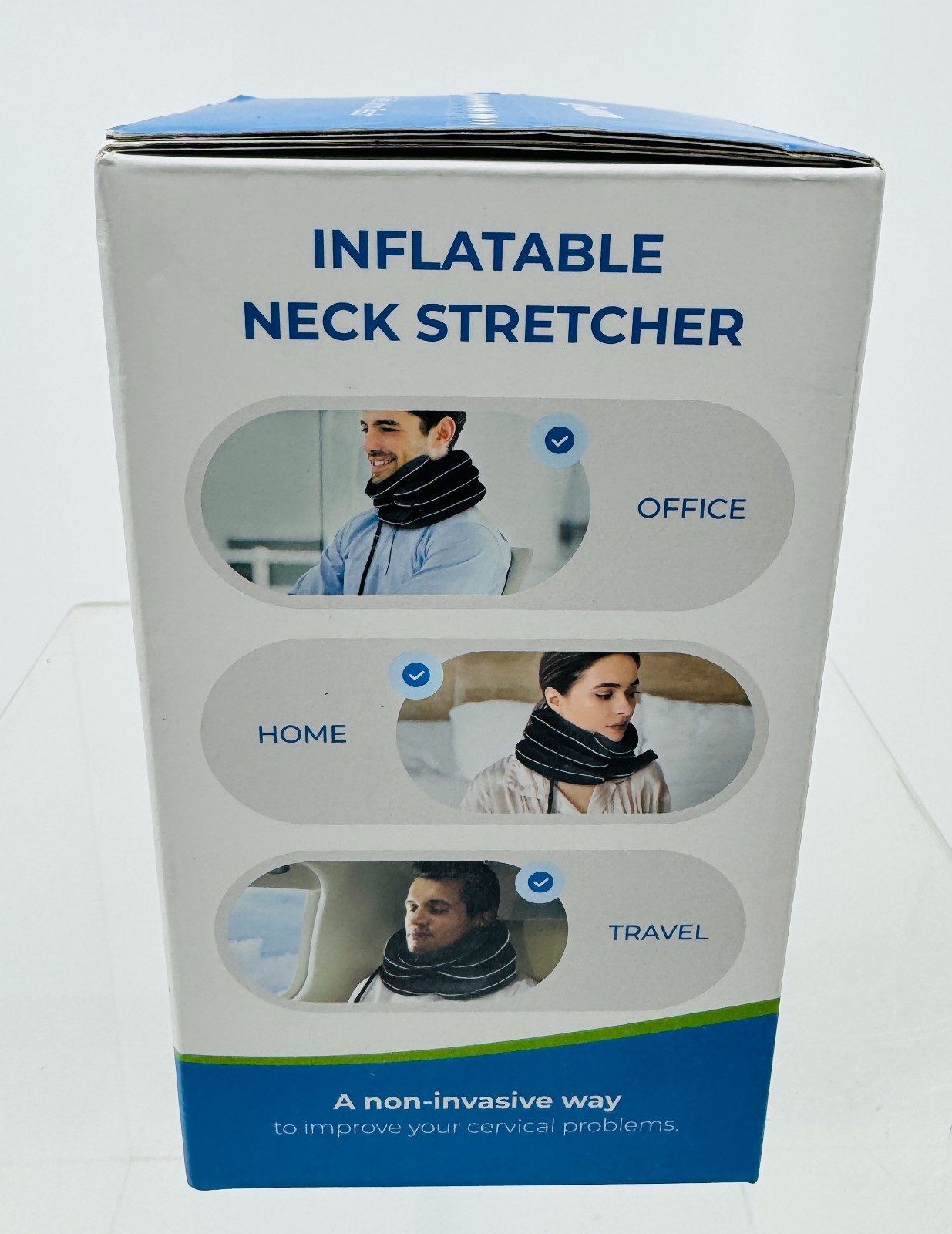 AUVON Inflatable Neck Stretcher Cervical Traction Device New in Box