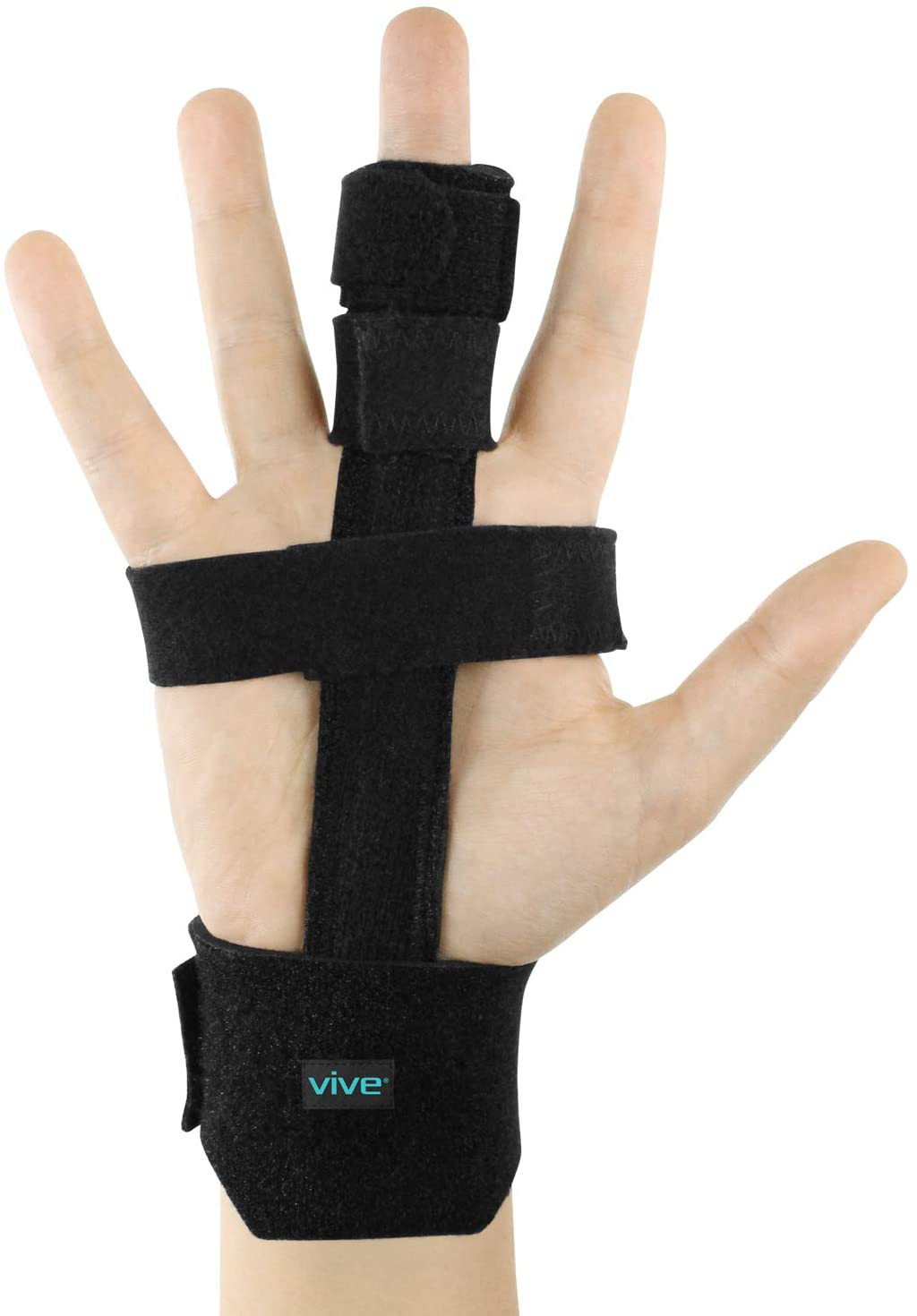 Vive Trigger Finger Splint – Full Hand and Wrist Brace Support – Adjustable Lock