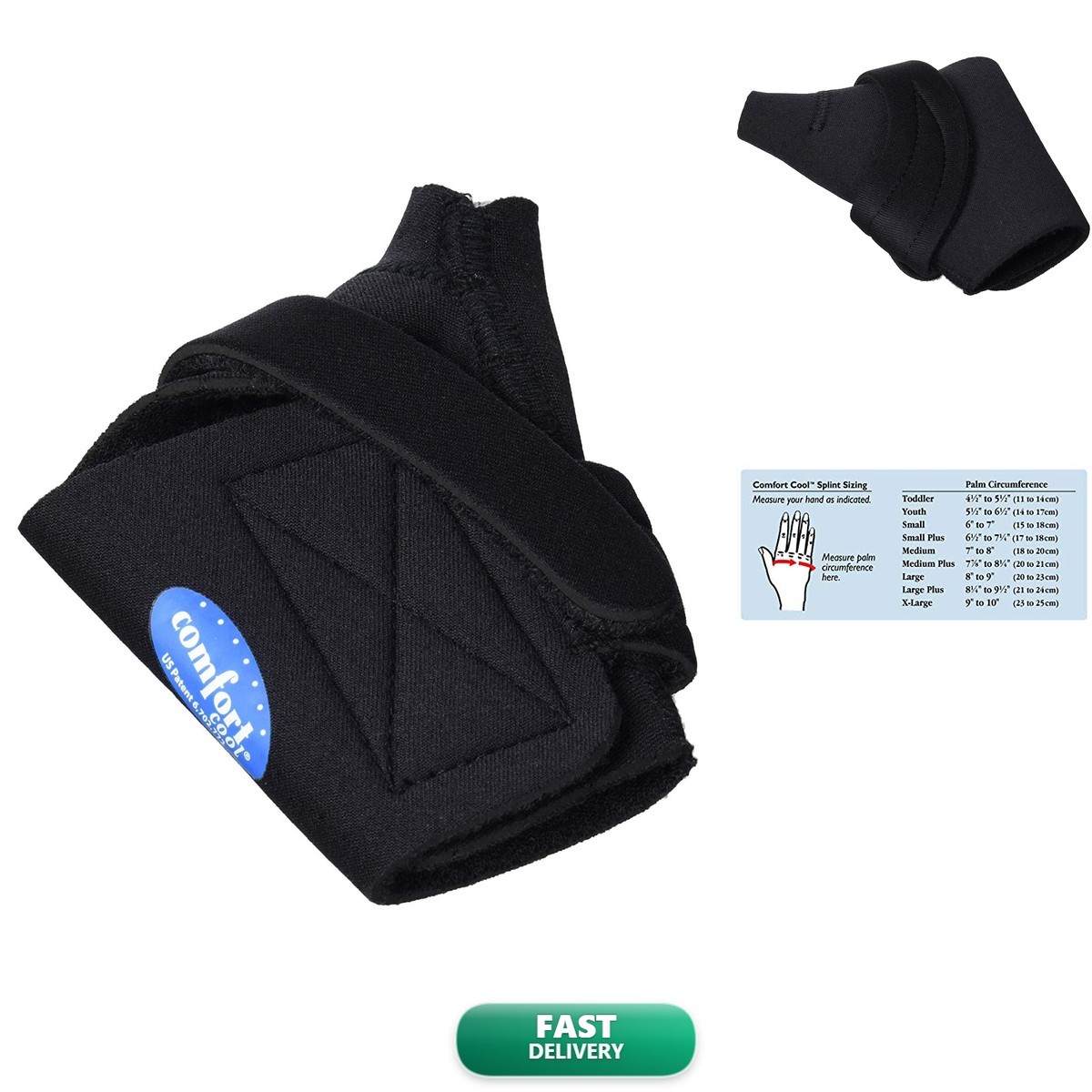 Comfort Cool Thumb CMC Restriction Splint, Small+, Right 39554
