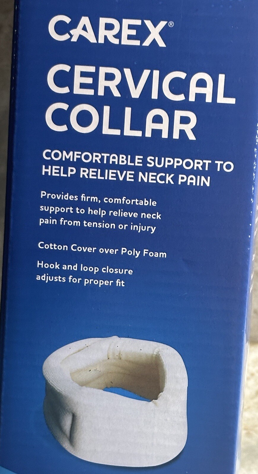 Carex Cervical Collar P730-00. Comfortable Support To Help Relieve Neck Pain(1).