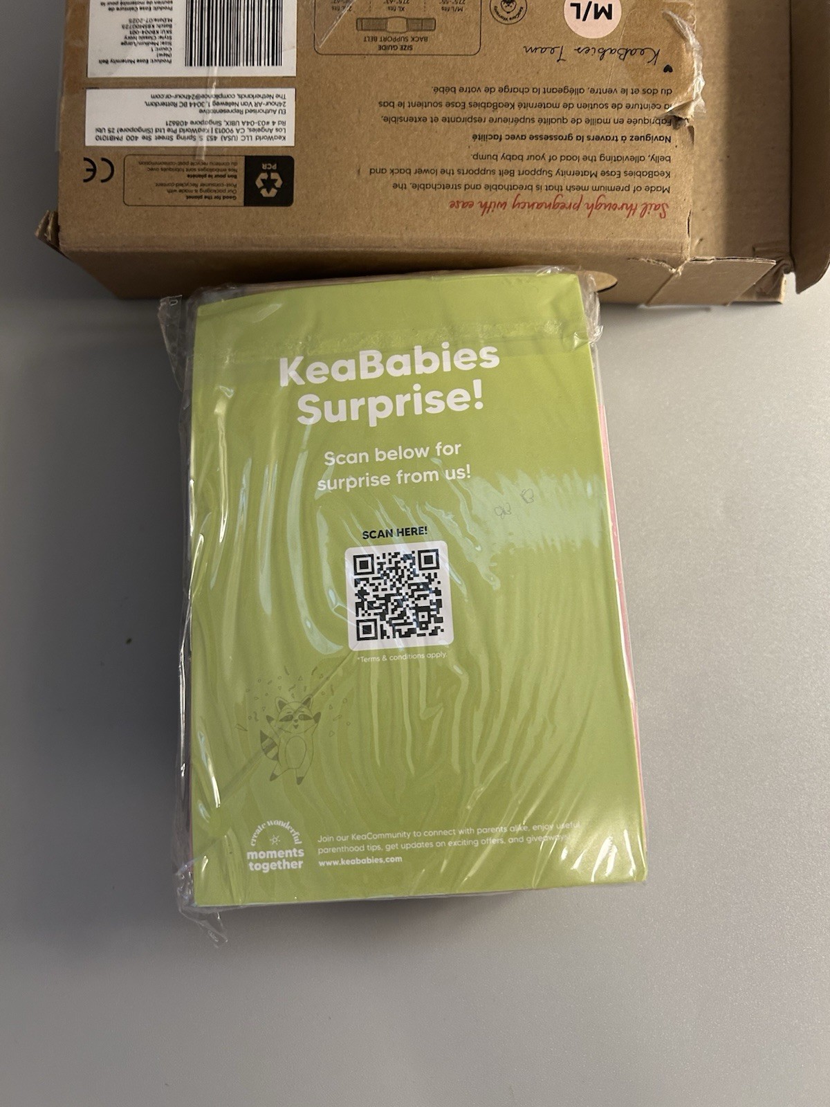 Keababies Ease Maternity Support Belt for Pregnancy M/L