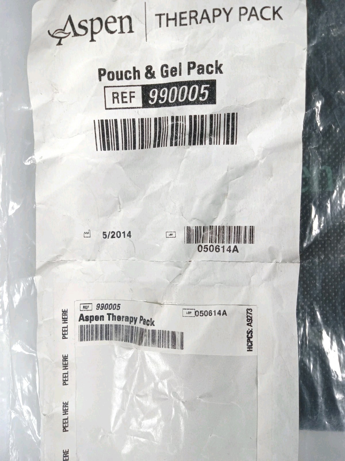 Aspen Hot or Cold Compression Standalone Therapy Gel Pack & Pouch Cover 990005