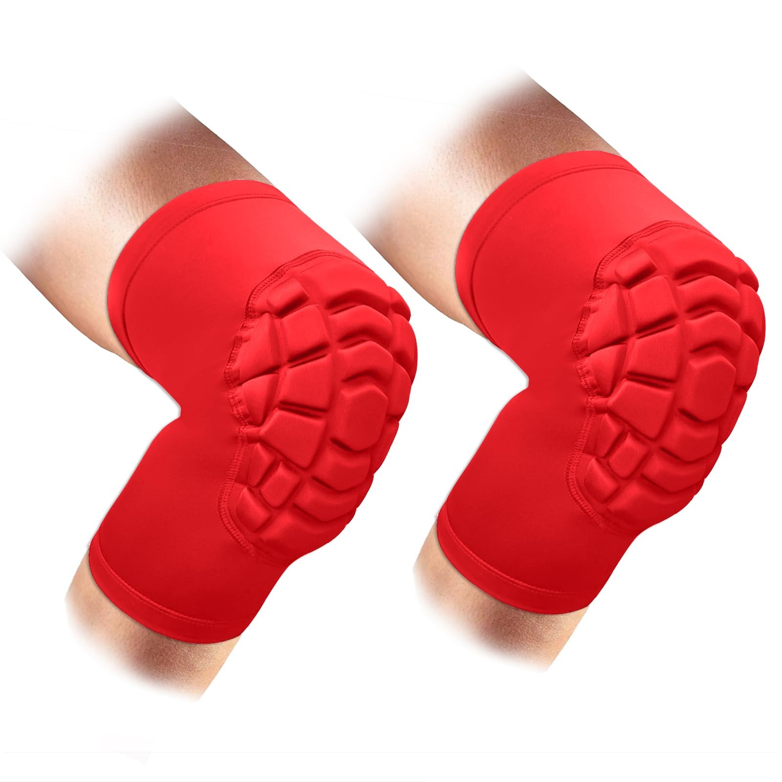 Knee Compression Sleeves for Wrestling, Football, Basketball, Volleyball 2 Pcs