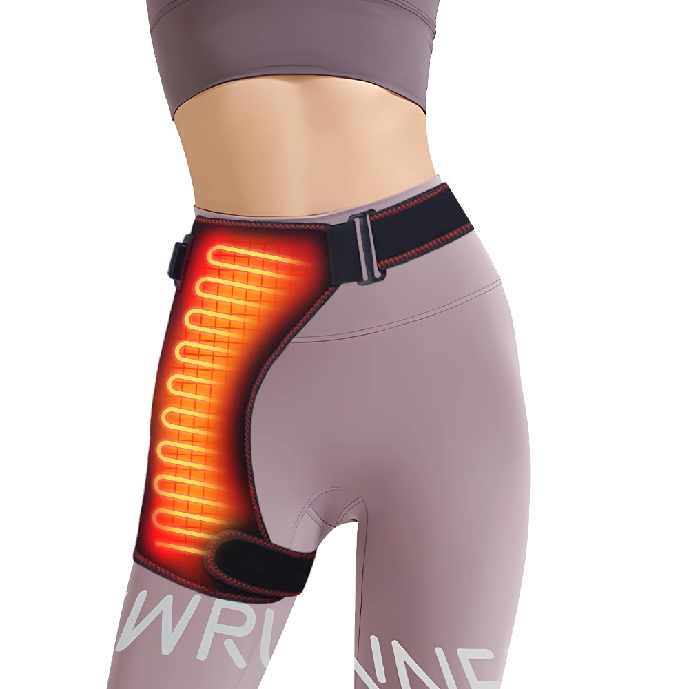 Red Light Therapy Waist Hip Support Brace Heating Pad for Pain Relief
