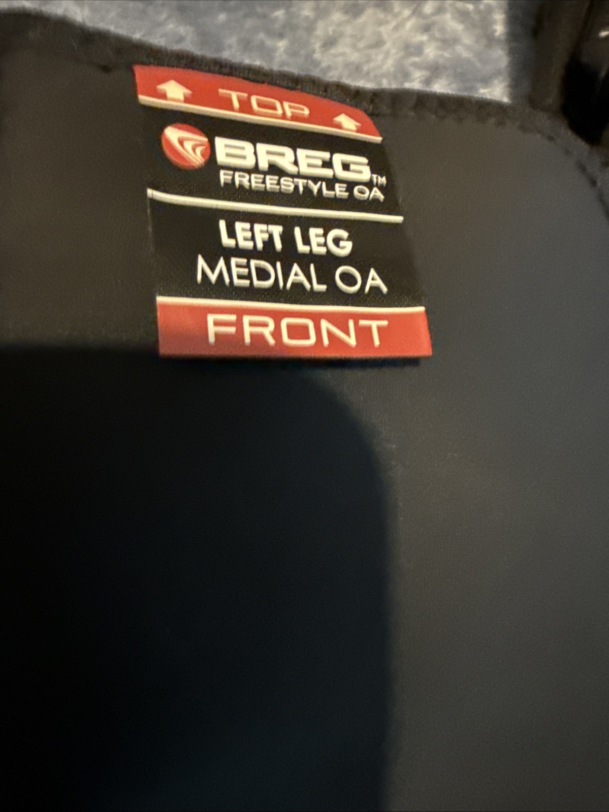 Breg Freestyle OA Medial Knee Brace – Left Leg Knee -Medium M ~
