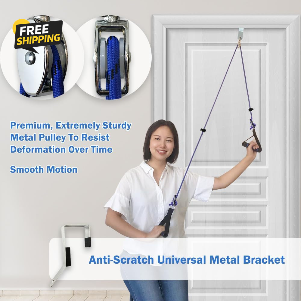 Shoulder Pulley for Physical Therapy, Pulleys for Shoulder Rehab over Door
