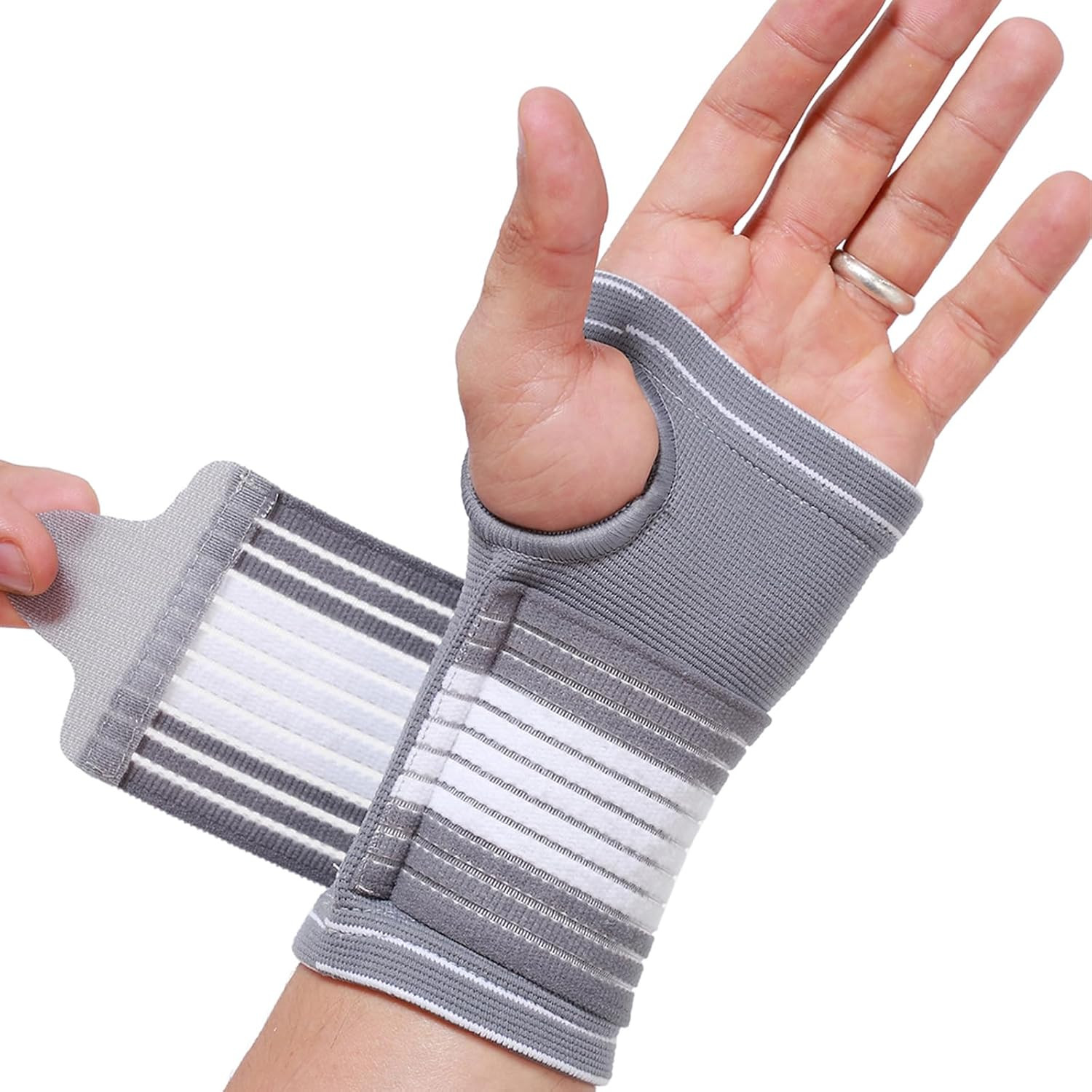 Neotech Care Hand Palm Wrist Support (Gray, Size XL, 1 Unit)