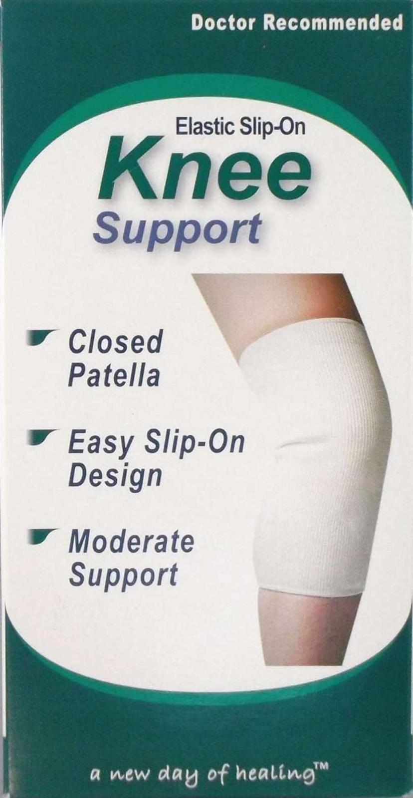 Advanced Orthopaedics Elastic Slip-on Knee Closed Patella Support Medium 14″-16″