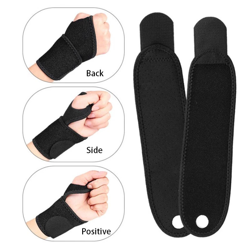 Wrist Brace Sports Band Wrap Protector Adjustable Support Gym Strap Bandage