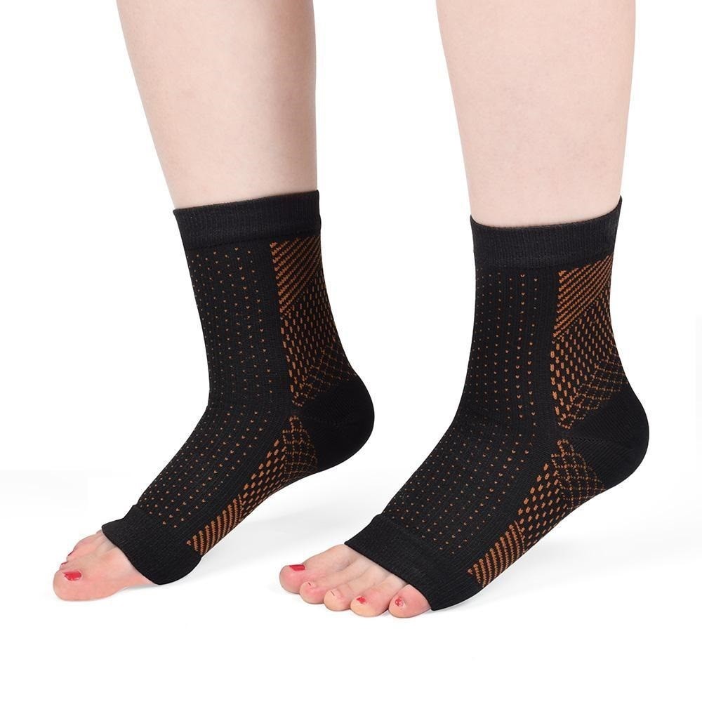 Best PLANTAR FASCIITIS Foot Pain Compression Sleeve Valgus Heel Ankle Socks L/XL