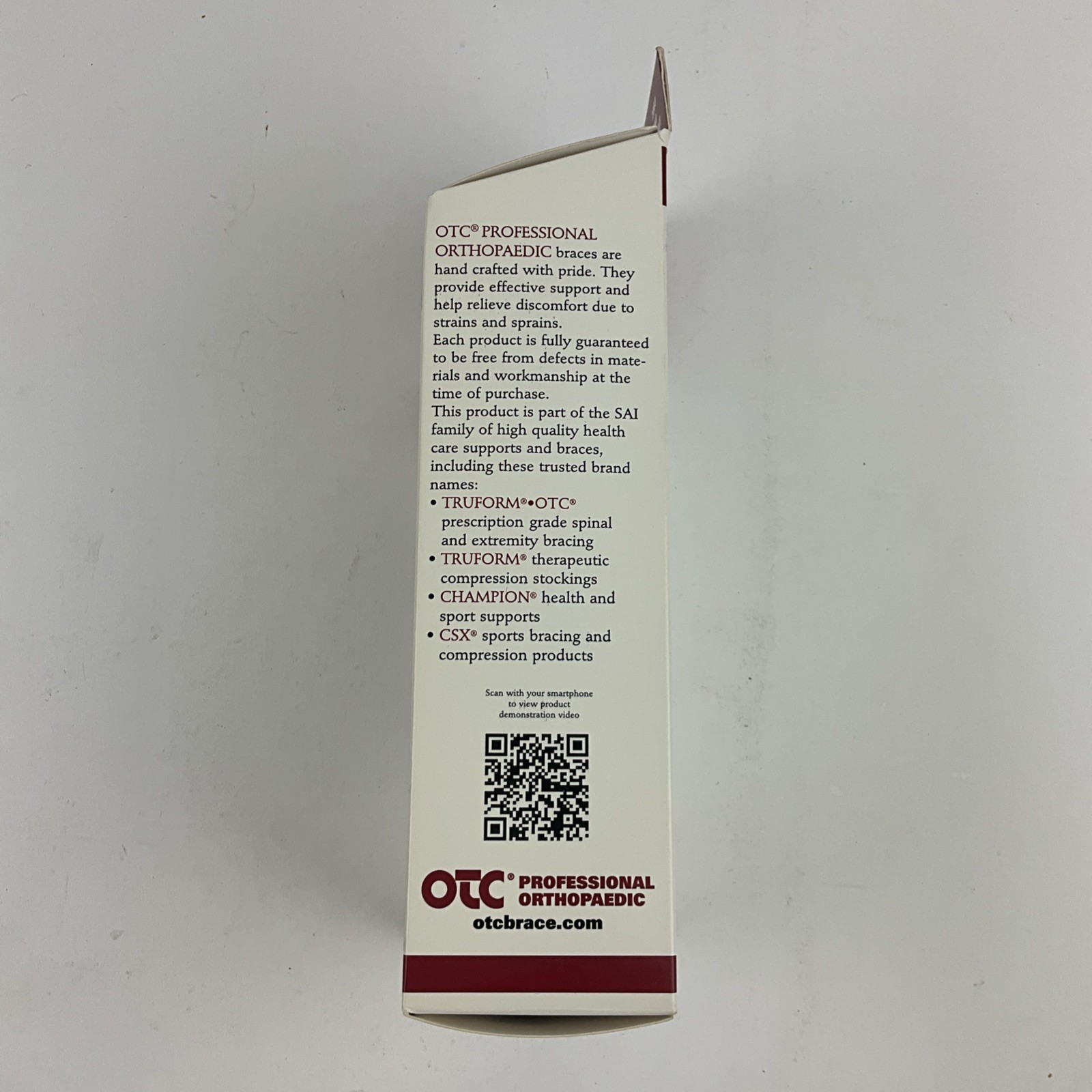 OTC Wrist Splint 8-Inch Lightweight Breathable Large Right Hand #2083