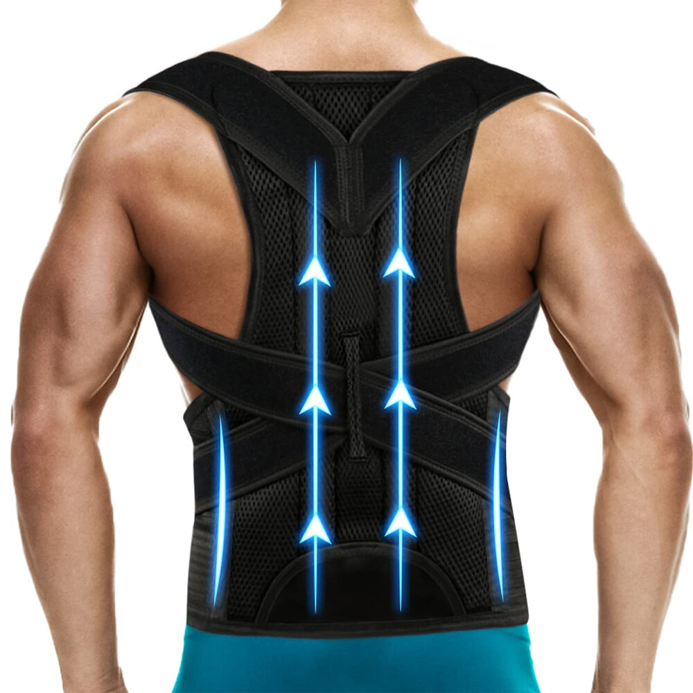 Posture Corrector Full Back Support Improve Back Posture & Lumbar Support Brace
