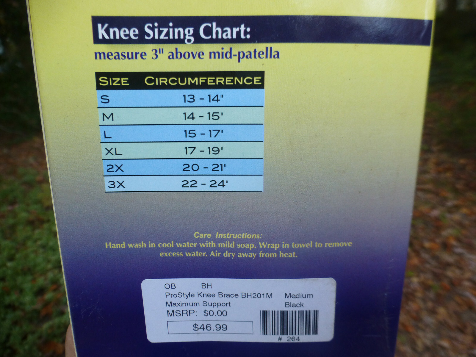 Bell-Horn M Medium Prostyle Stabilized Knee Brace Maximum Support