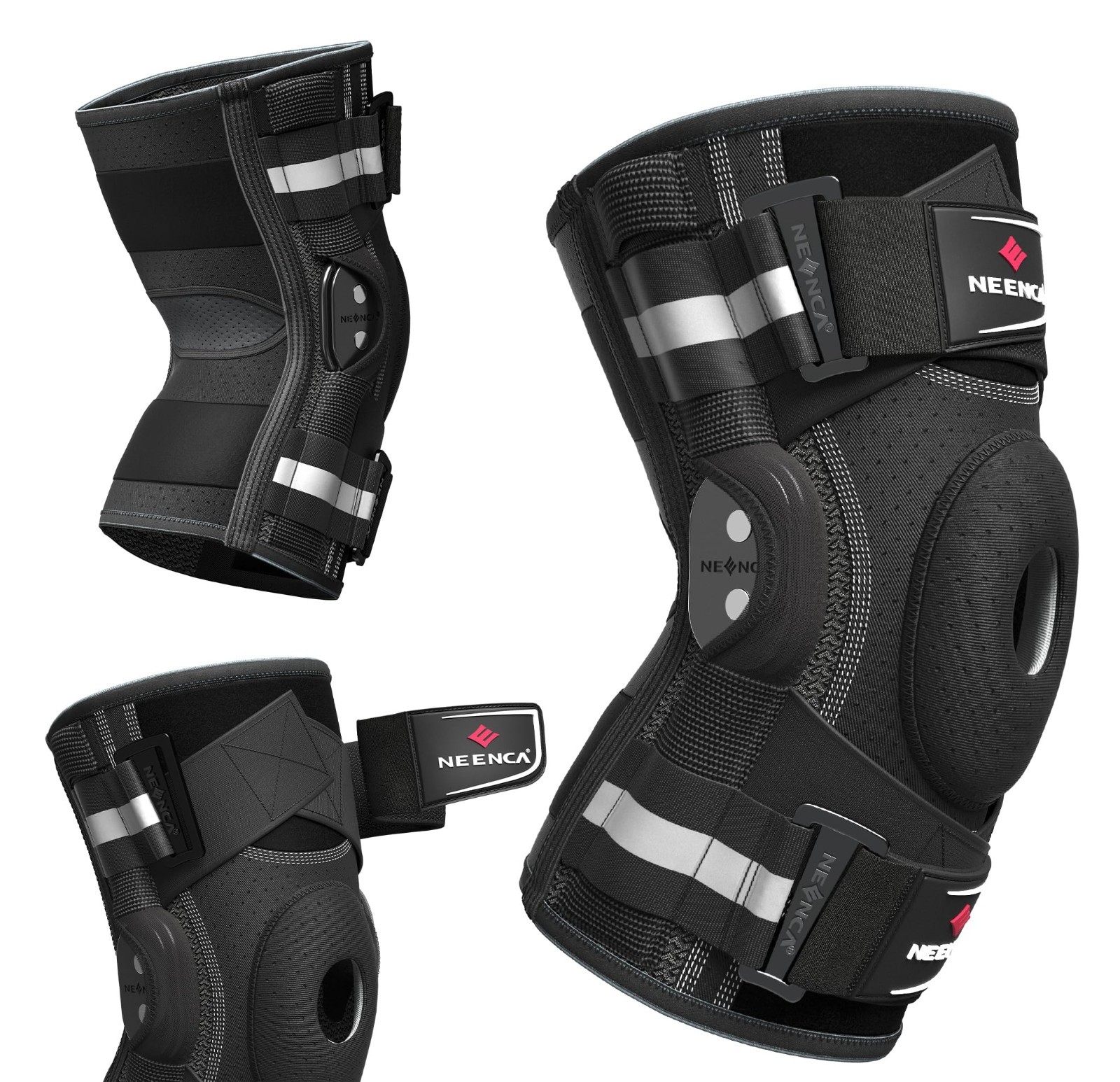 Hinged Knee Brace Support for Men & Women | Pain Relief, Joint Stability, Sports