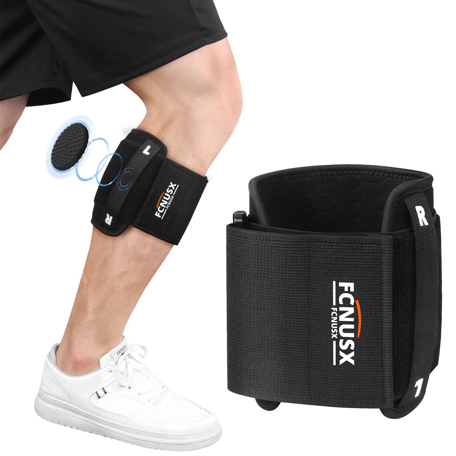 FCNUSX Sciatica Pain Relief Devices Brace, Sciatic Ease Nerve One Size, Black