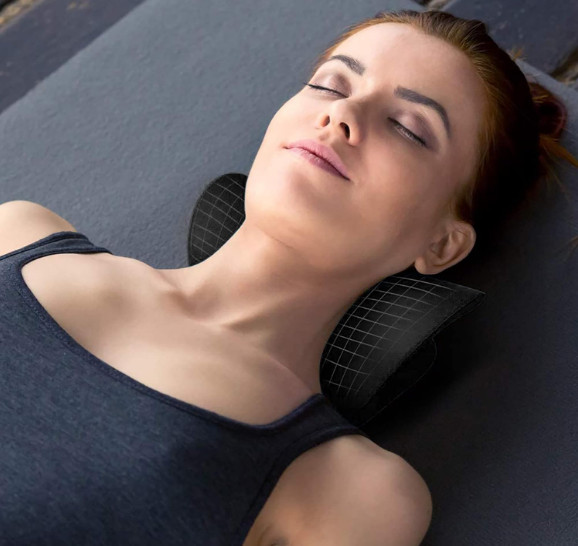 Neck & Shoulder Relaxer Cervical Traction Pillow for Spine Alignment & Pain…