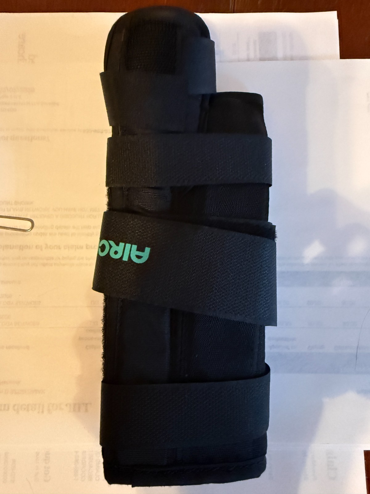 Aircast A2 Wrist Support Brace with Thumb Spica Medium Left Hand-FREE SHIPPING!