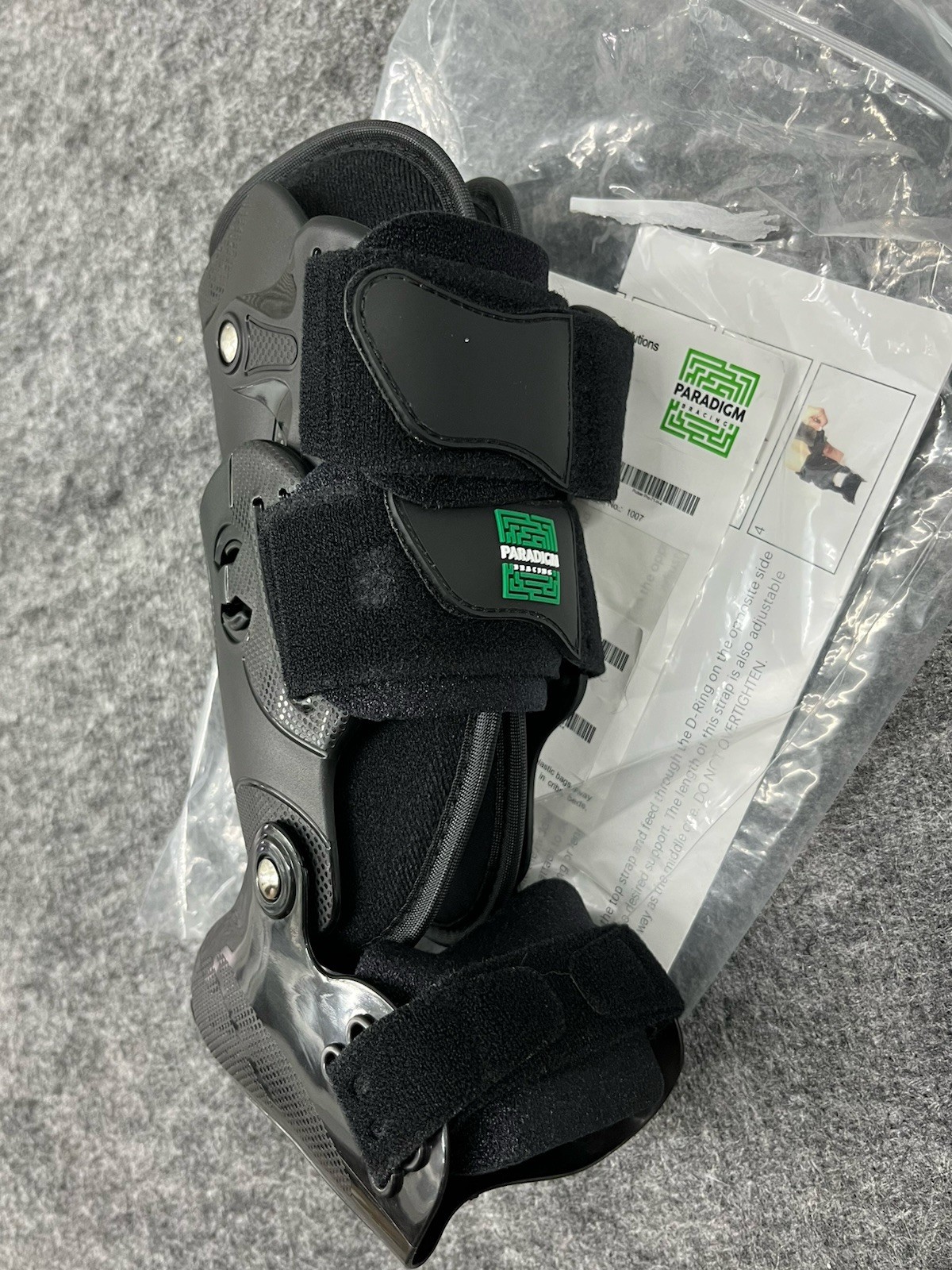 Pulsar Pro-71 High Ankle Brace Support Black New Sports Rigid L/XL
