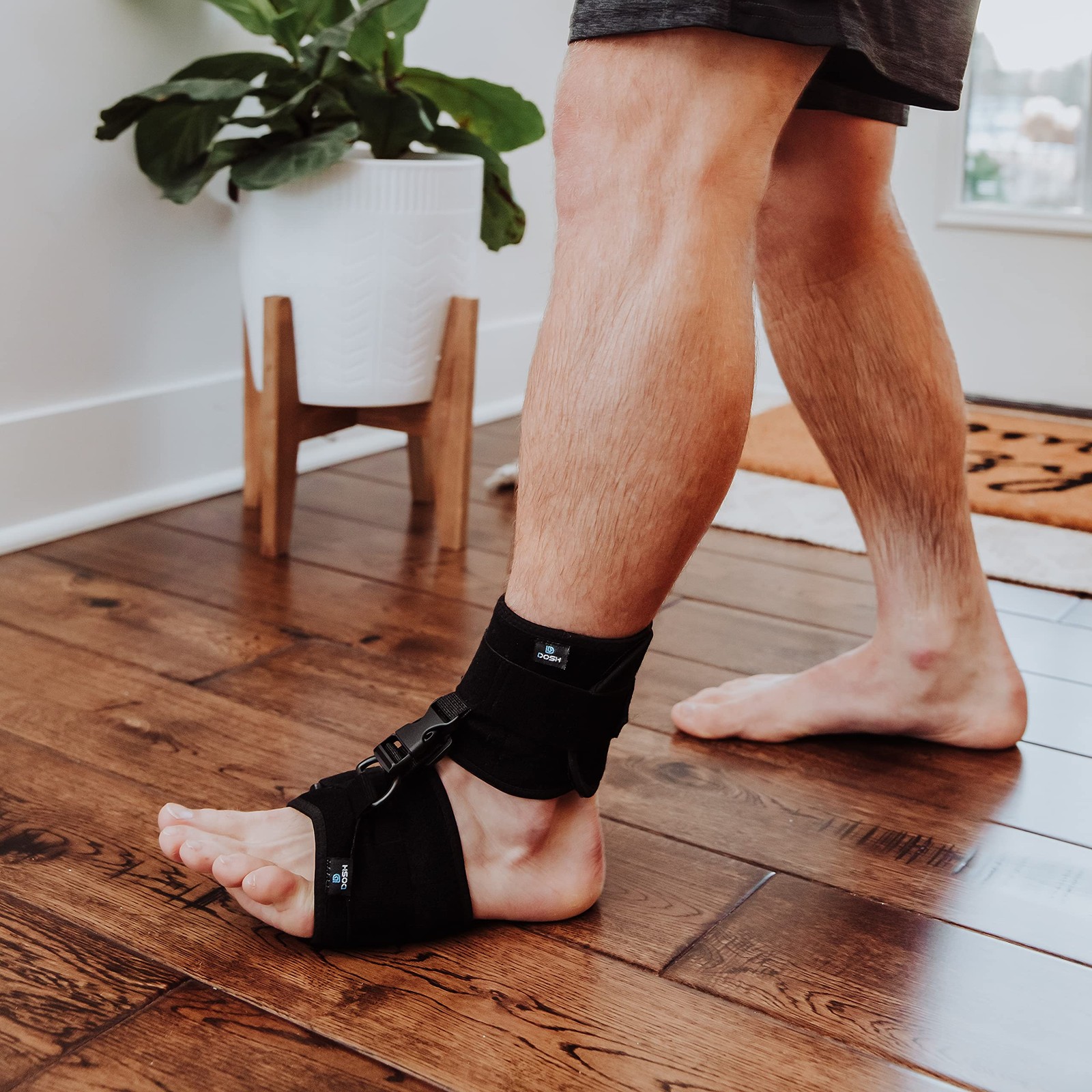 Dosh AFO Foot Drop Brace – for Walking – One Size, Black