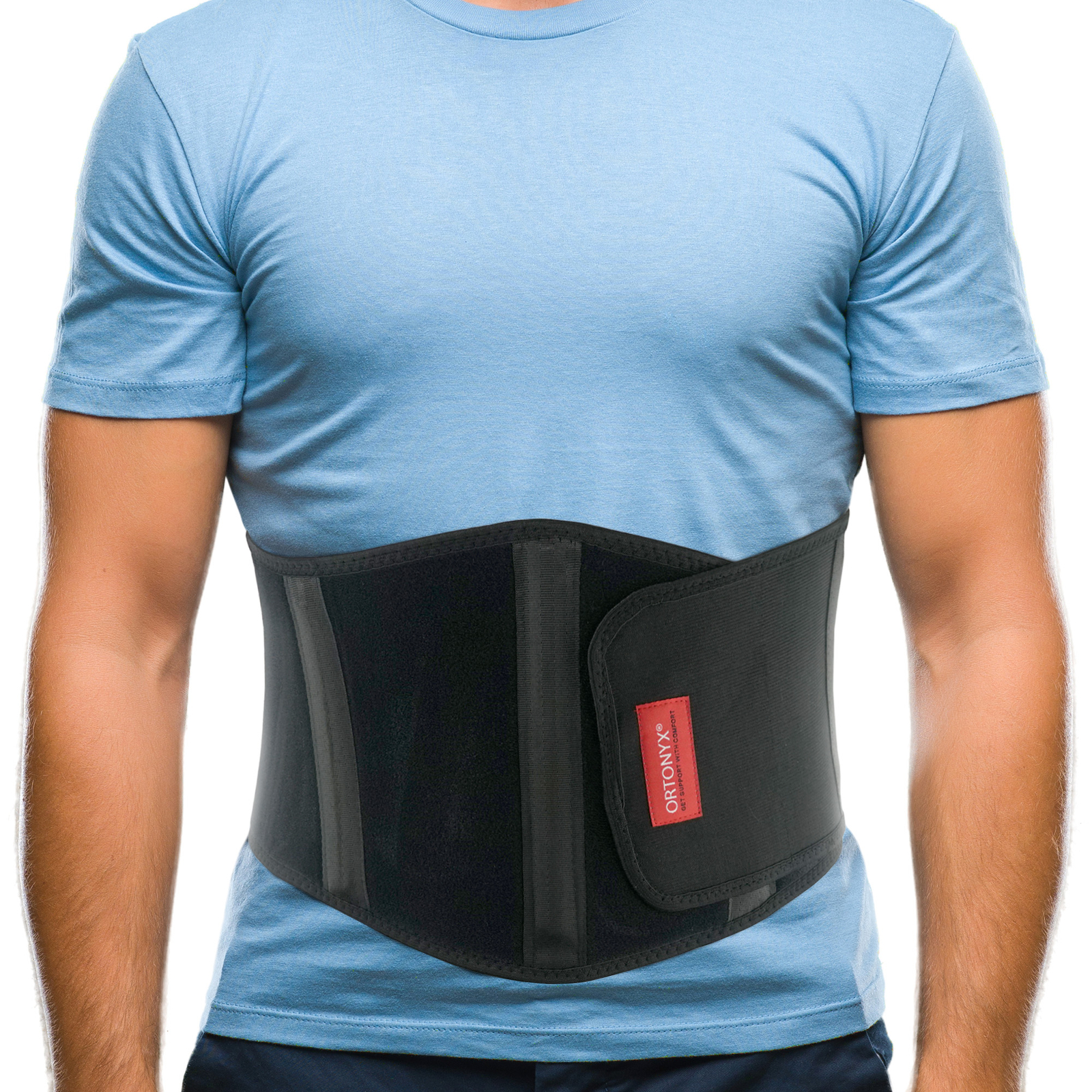Ergonomic Umbilical Hernia Belt – Abdominal Support Binder with Compression Pad