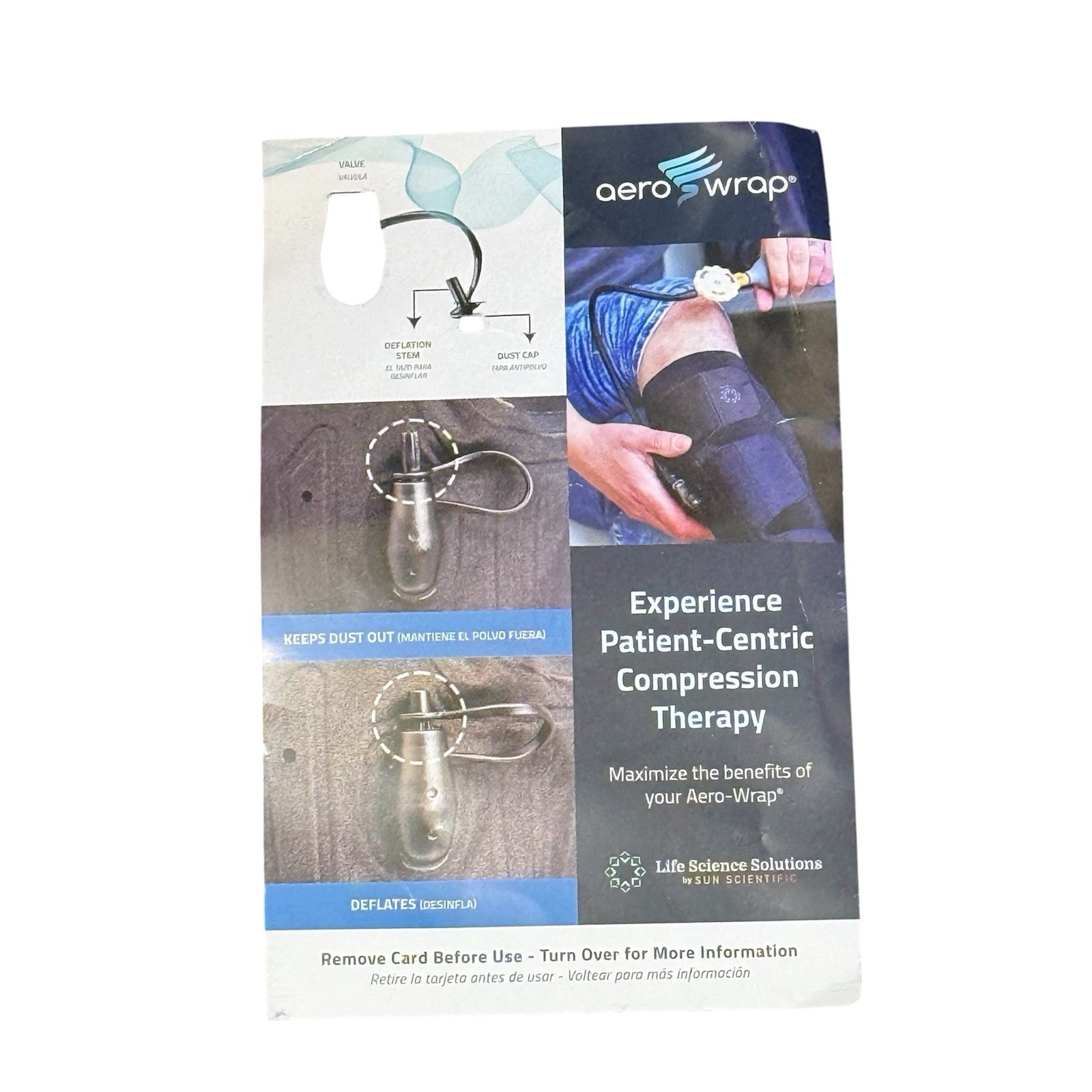 Sun Scientific aero Wrap Thigh Compression System – Size: Small Right Thigh