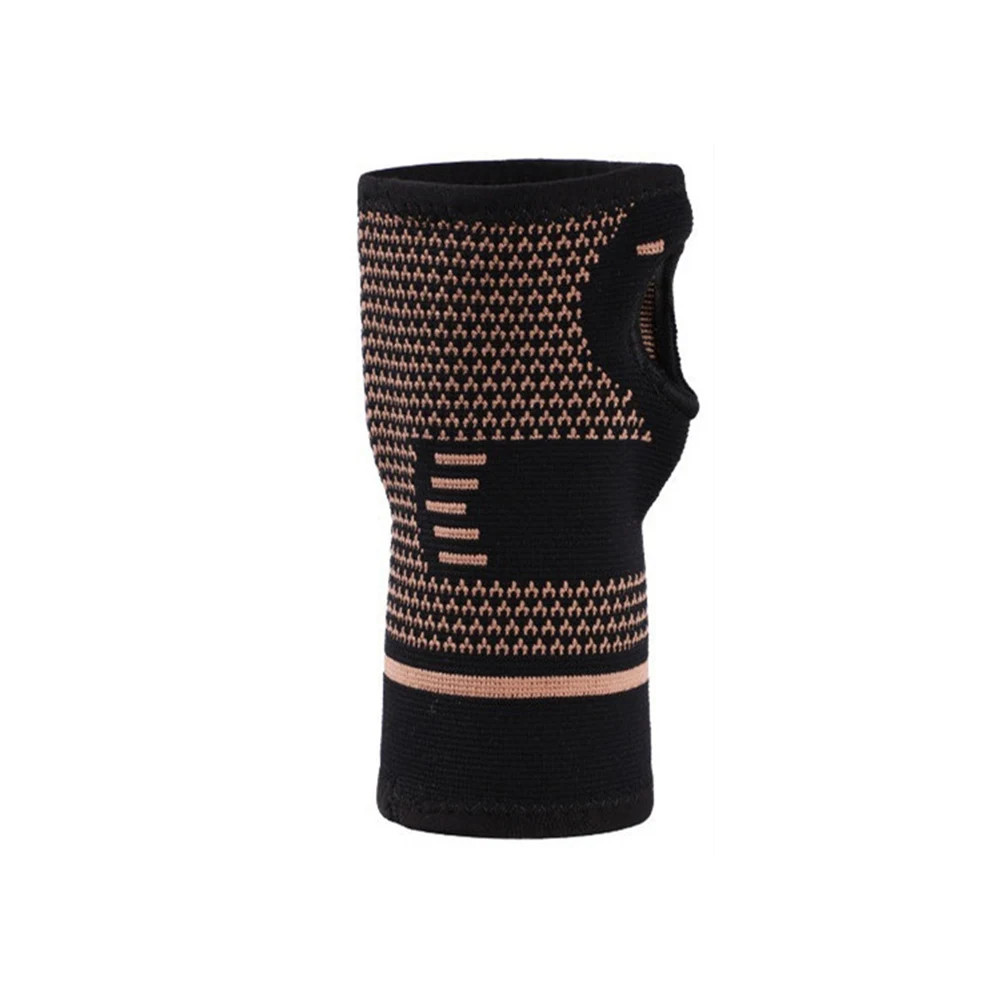 1PCS Copper Compression Gloves Sports Wrist Guard Arthritis Gloves Elastic Palm