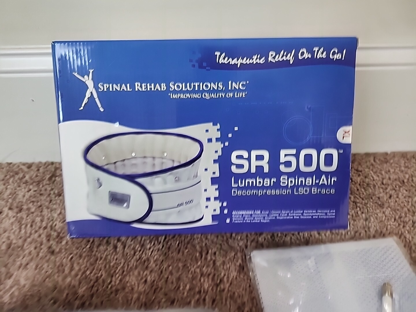Replacement SR 500 Lumbar Air Decompression LSO Brace ONLY – Size XL – NO PUMP