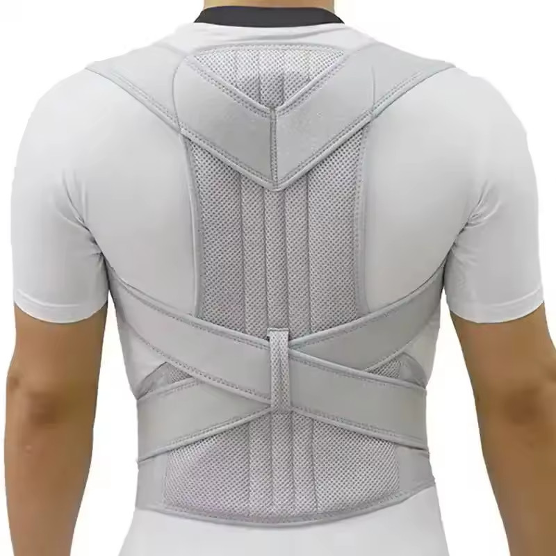 Adjustable Posture Corrector Brace belt upper-lower back support for men women