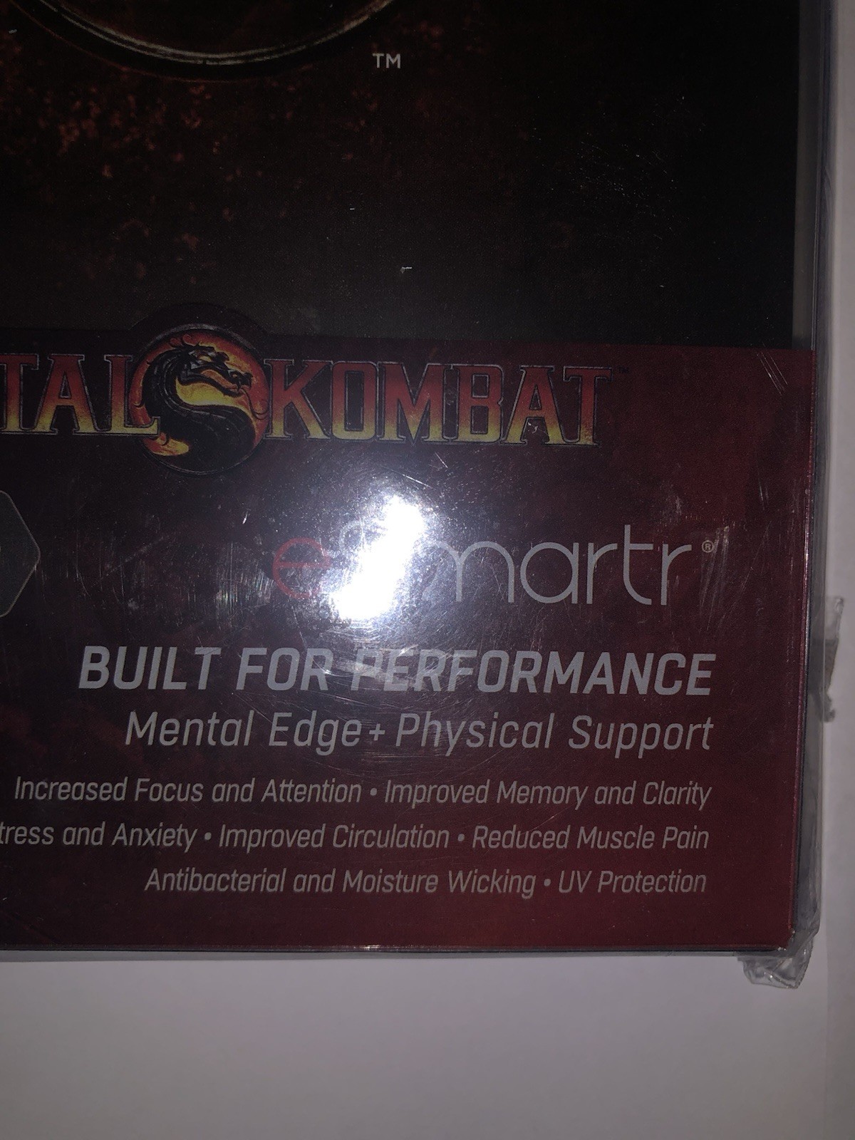 eSmartr Built For Performance Mortal Combat Smart Compression Sleeve XL – NEW