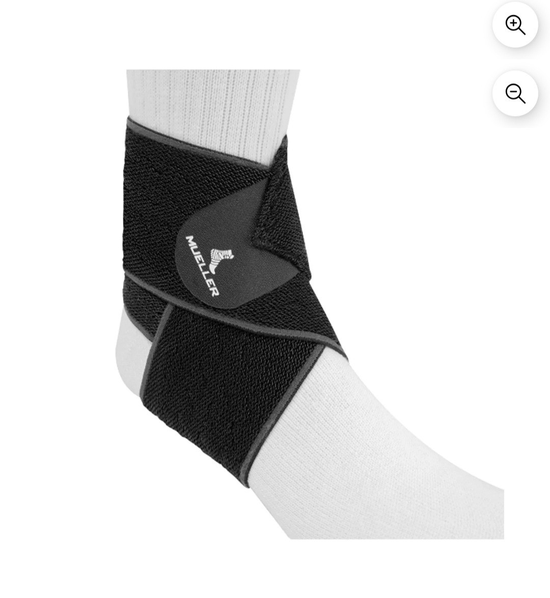 NEW Mueller EasyGrip Ankle Wrap, One Size Fits Most, Moderate Support