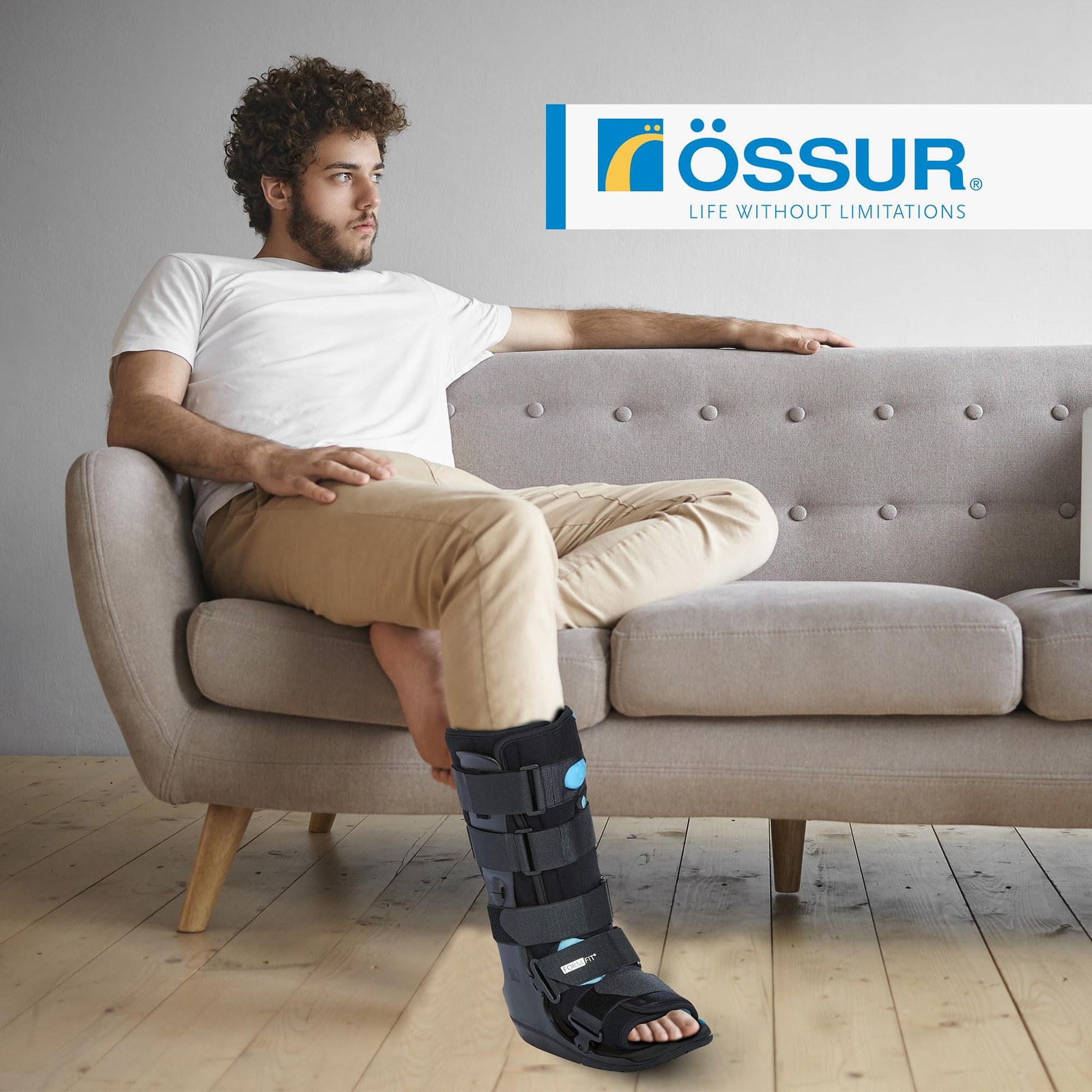 Formfit Walker Boot with Air Medical Grade Low Top X-Large Foot & Ankle Injuries