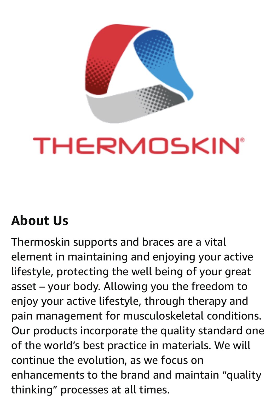 New ThermoSkin Arthritic Left Wrist Wrap Size 2XL Beige 87303