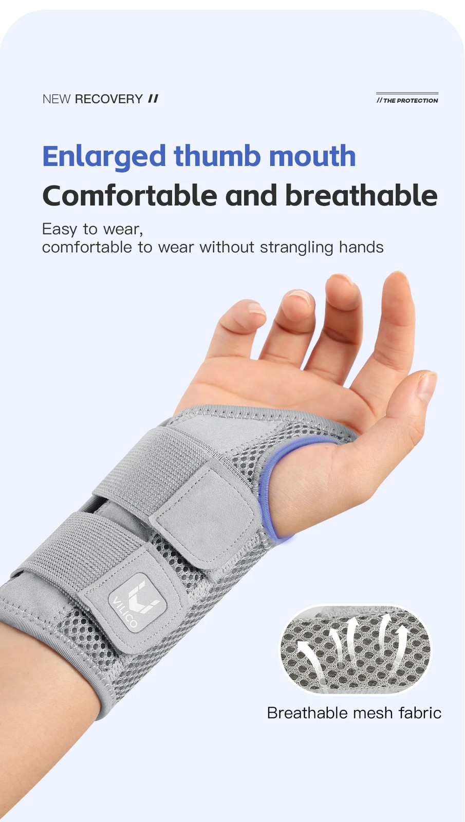 Wrist Brace for Carpal Tunnel Support Brace with Splints Hand Support