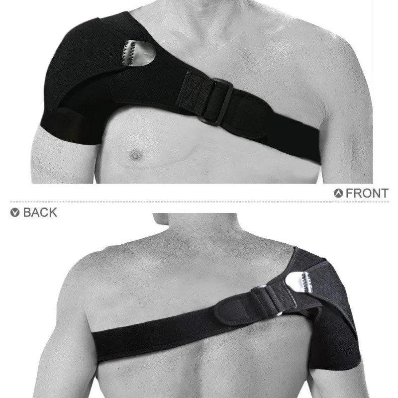 Shoulder Brace Support Compression Sleeve Torn Rotator Cuff Relief AC Joint Pain